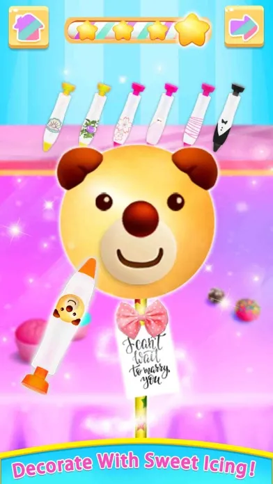 Capturas de tela do Cake Games: Cupcake Food Games