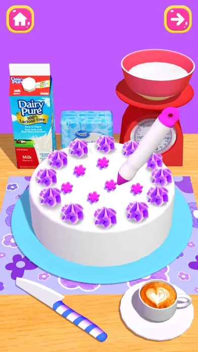 Cake Dessert DIY: Food Games应用截图