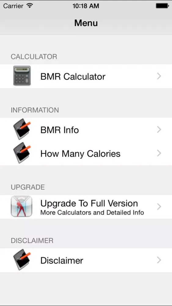 تصاویر Basal Metabolic Rate - BMR Calculator