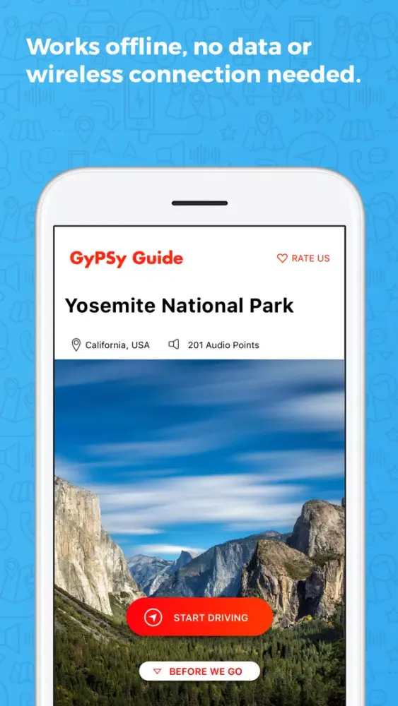 Tangkapan layar Yosemite GyPSy Guide Tour