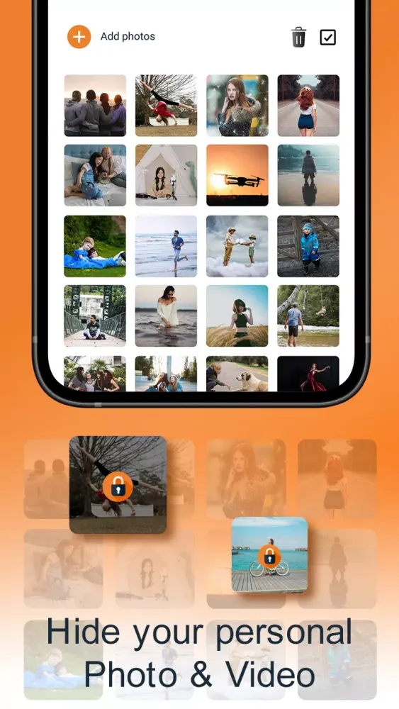 Photo Lock App - Hide Pictures Screenshots