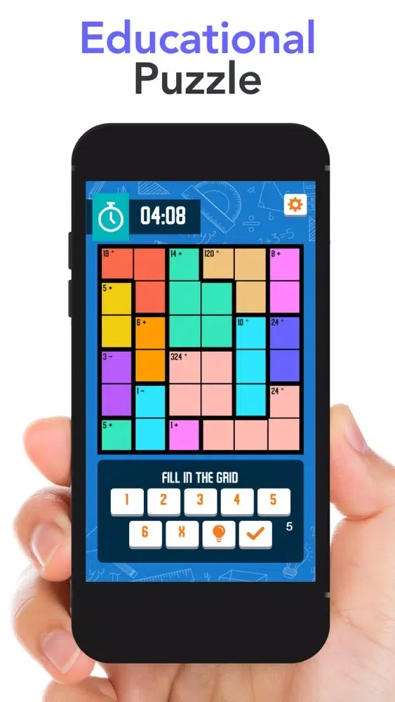 Zrzuty ekranu Calcudoka – sudoku solver game