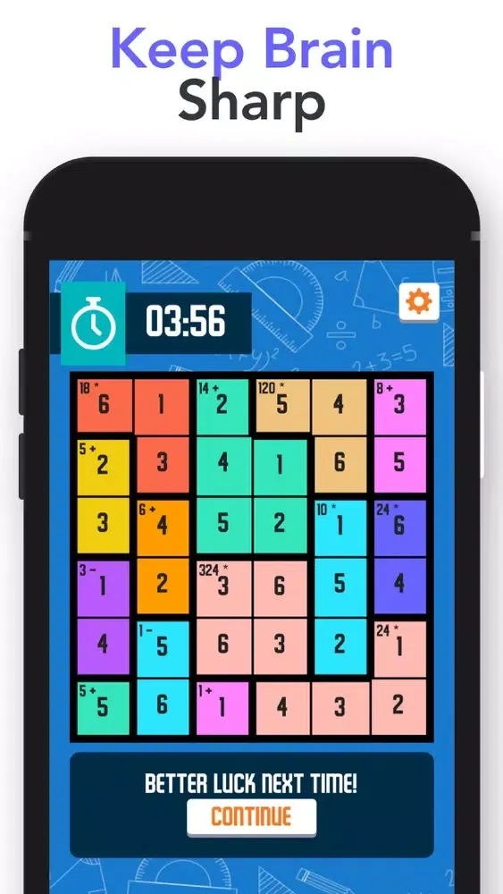 Zrzuty ekranu Calcudoka – sudoku solver game