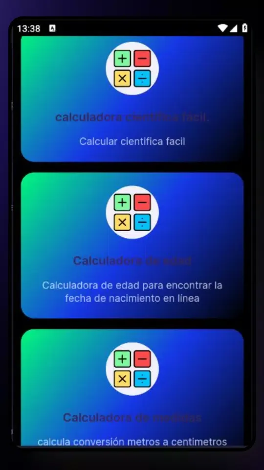 MASTER - calculadora Screenshots