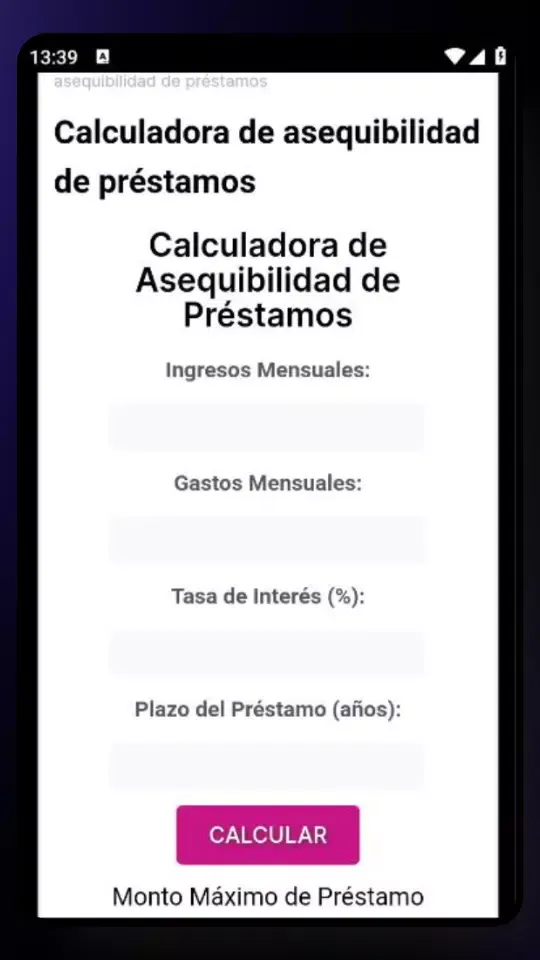 MASTER - calculadora Screenshots