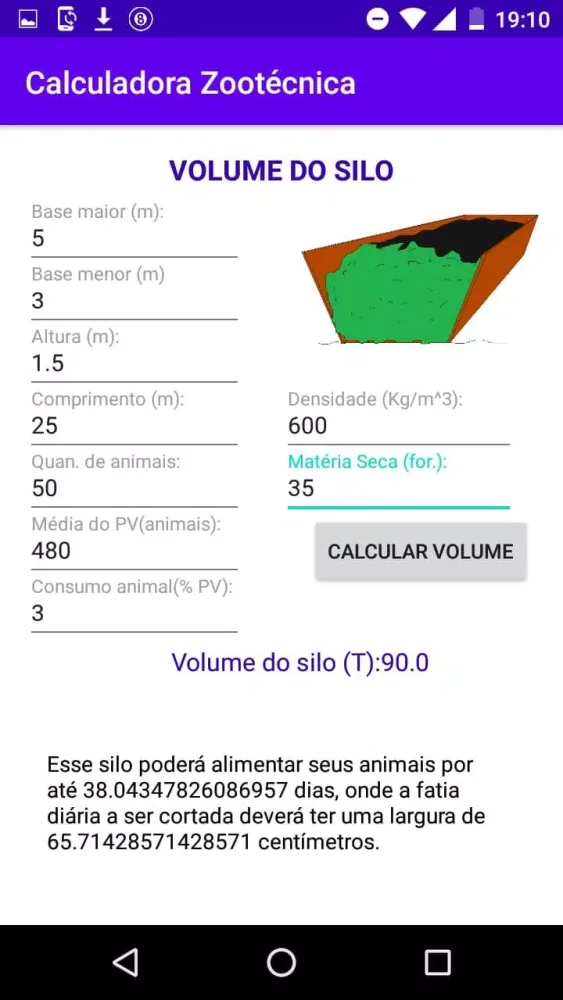 Calculadora Zootécnica Screenshots