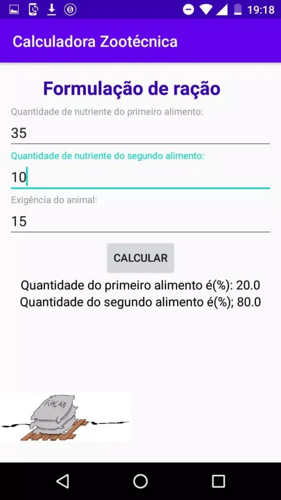 Calculadora Zootécnica Screenshots