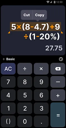 Screenshot di Calculator Pro: Calculator App