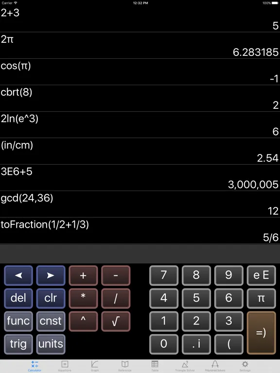 EduCalc Pro iPad  স্ক্রিনশট