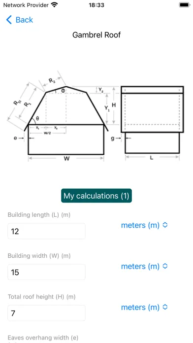 Construction Roofing calc应用截图