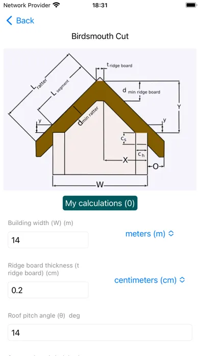 Construction Roofing calc应用截图