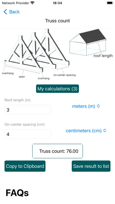 Construction Roofing calc应用截图