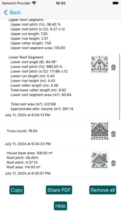 Construction Roofing calc应用截图