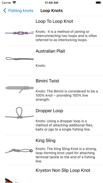 Fishing knots instructions Screenshots