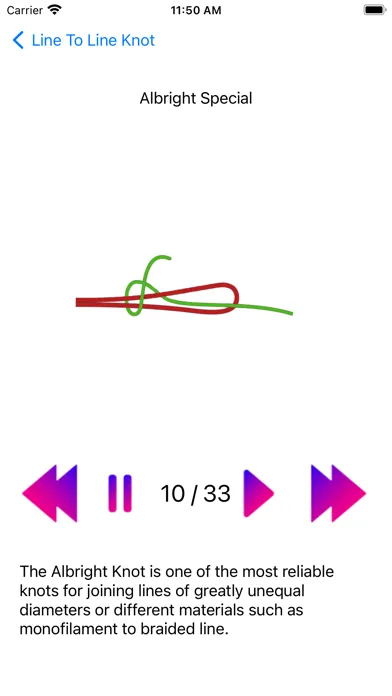 Fishing knots instructions Screenshots