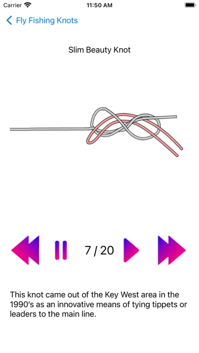 Fishing knots instructions Screenshots
