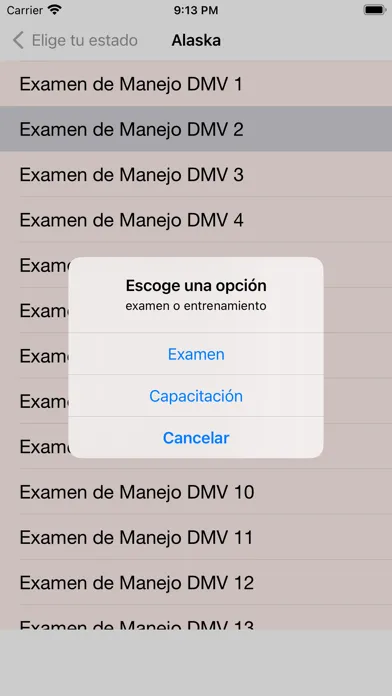 Examen de manejo Motocicleta Screenshots