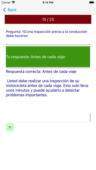 Examen de manejo Motocicleta Screenshots