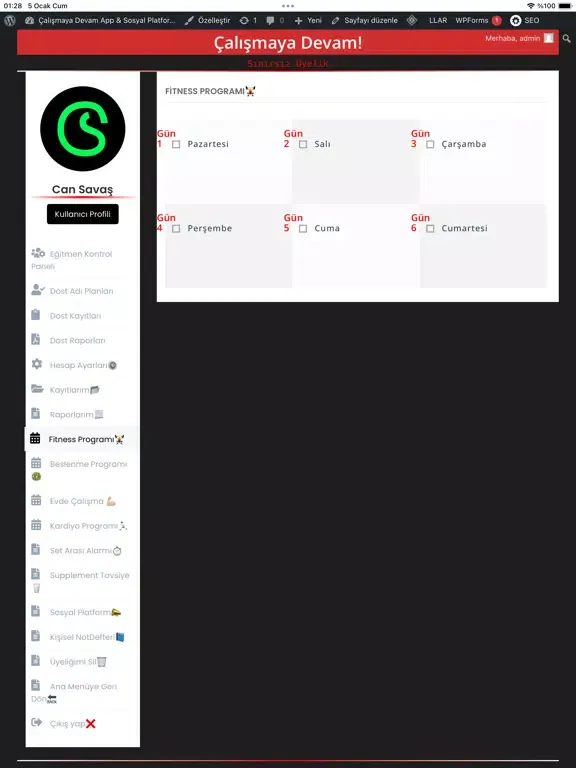Capturas de pantalla de Calismaya Devam iPad 