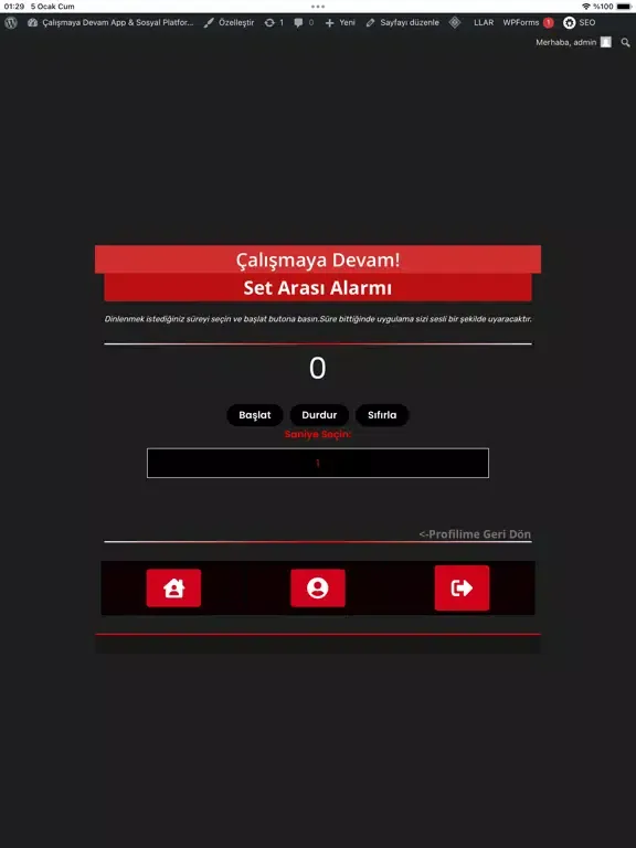 Capturas de pantalla de Calismaya Devam iPad 