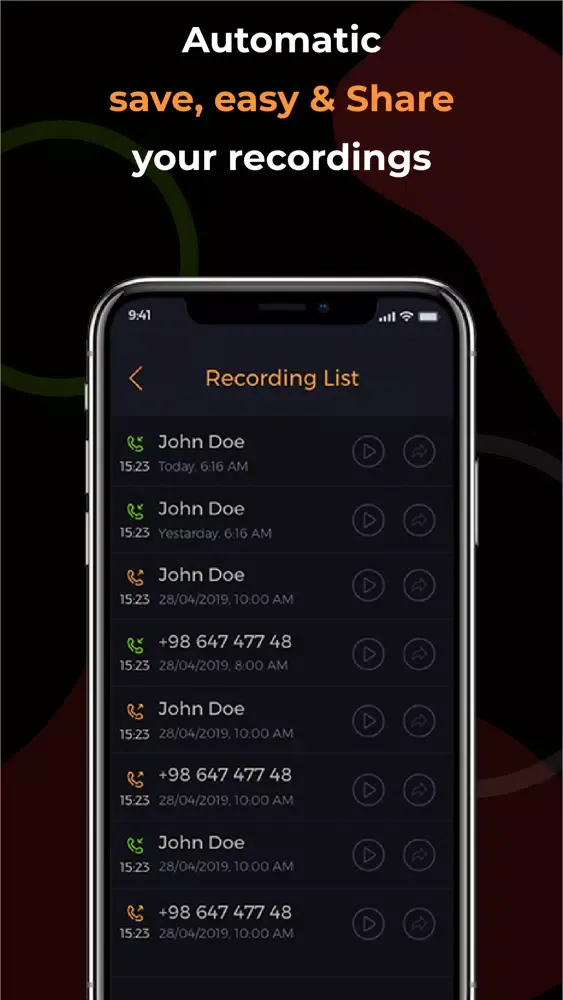 Record Phone Calls Now 스크린샷