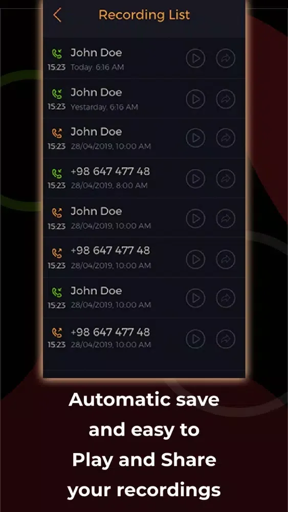 Record Phone Calls Now 스크린샷