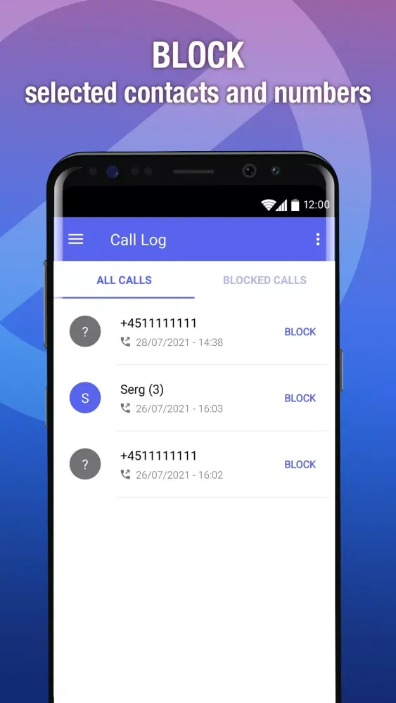 Call Blocker - Block Numbers应用截图