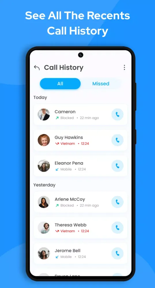 Phone Call Dialpad - Caller ID スクリーンショット
