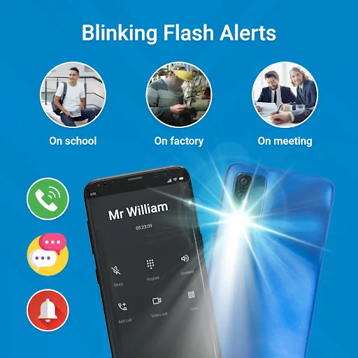 Flash Alert Call Sms ZFlash.io應用截圖
