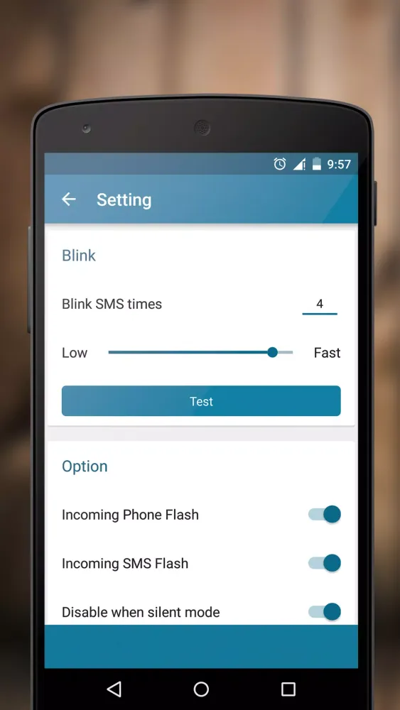 Ringing Flashlight Screenshots