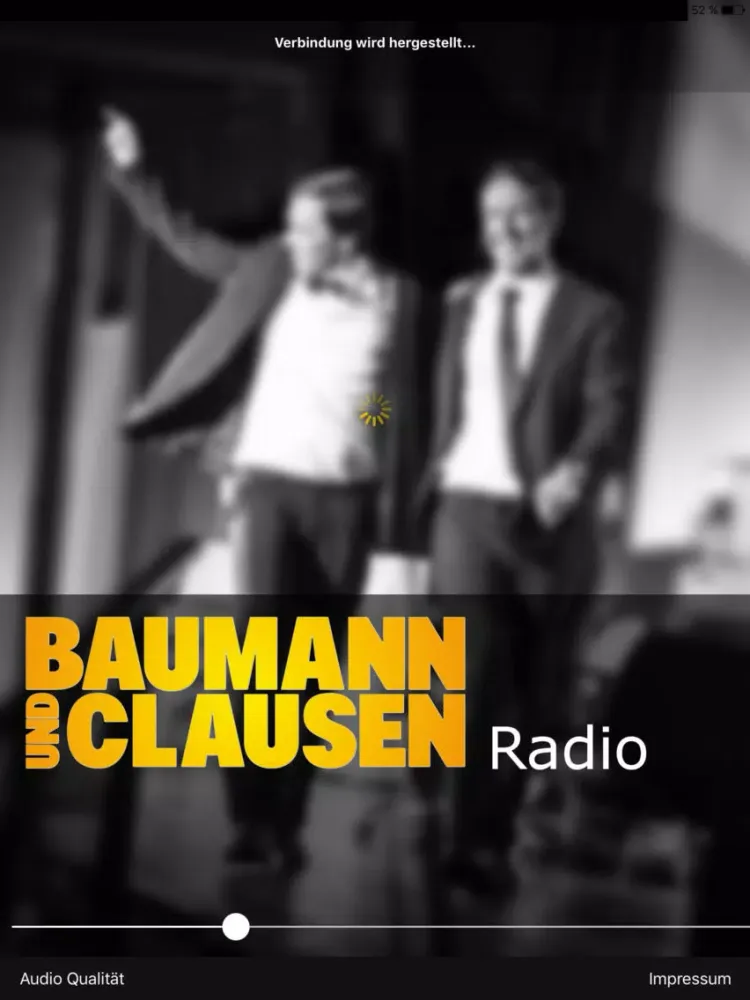 Baumann und Clausen Radio iPad  स्क्रीनशॉट