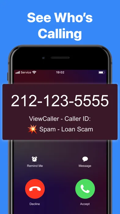 Zrzuty ekranu ViewCaller: Caller ID