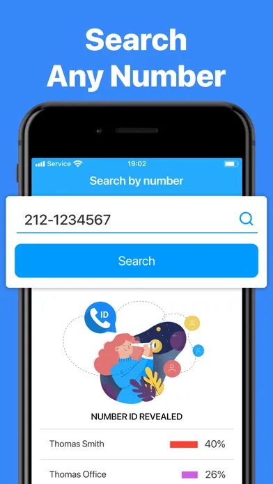 Zrzuty ekranu ViewCaller: Caller ID