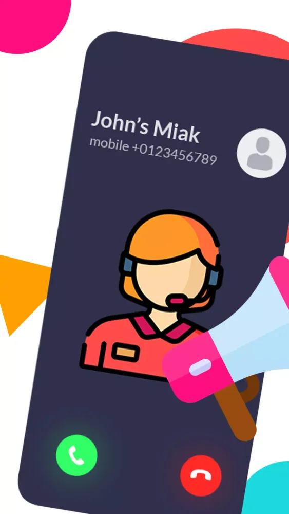 Caller Name Announcer سکرین شاٹس