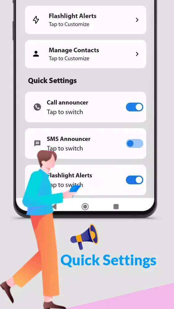 Caller Name Announcer سکرین شاٹس