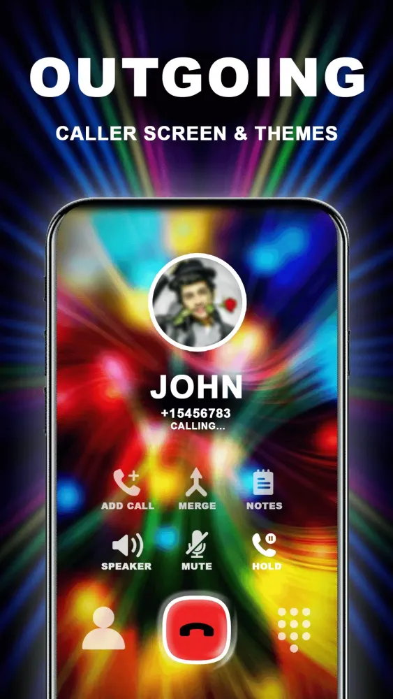 Screenshot di 3D Call Screen & Caller theme