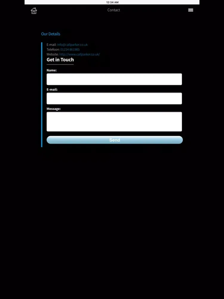 Call Parker iPad  스크린샷