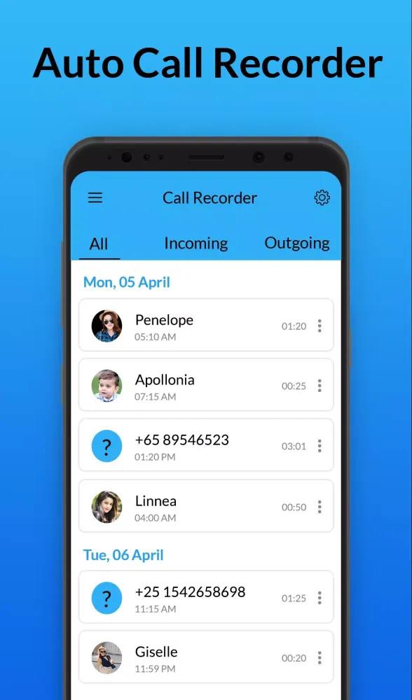 Auto Call Recorder应用截图