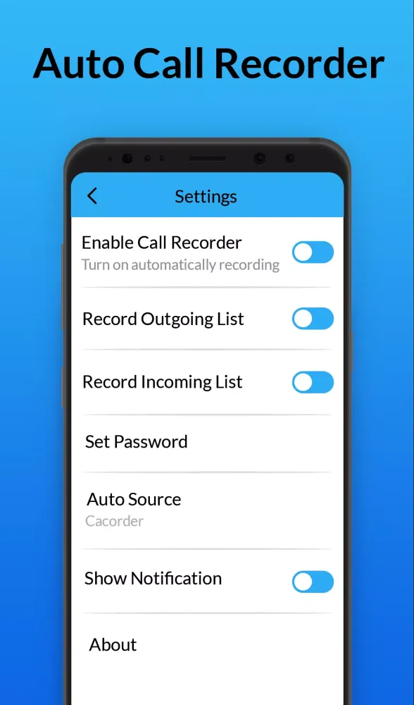 Auto Call Recorder应用截图