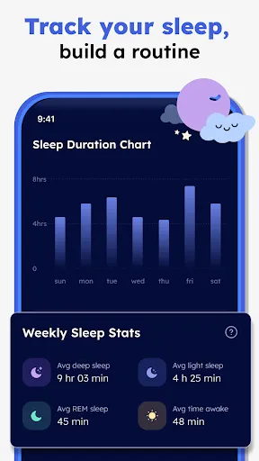 Calm Sleep Sounds & Tracker Screenshots