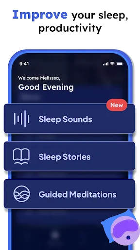 Calm Sleep Sounds & Tracker Screenshots