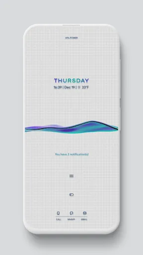 CALMWAVE theme for KLWP应用截图