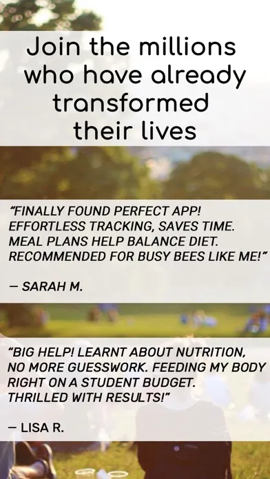 Zrzuty ekranu Calorie Tracker - Meal Tracker