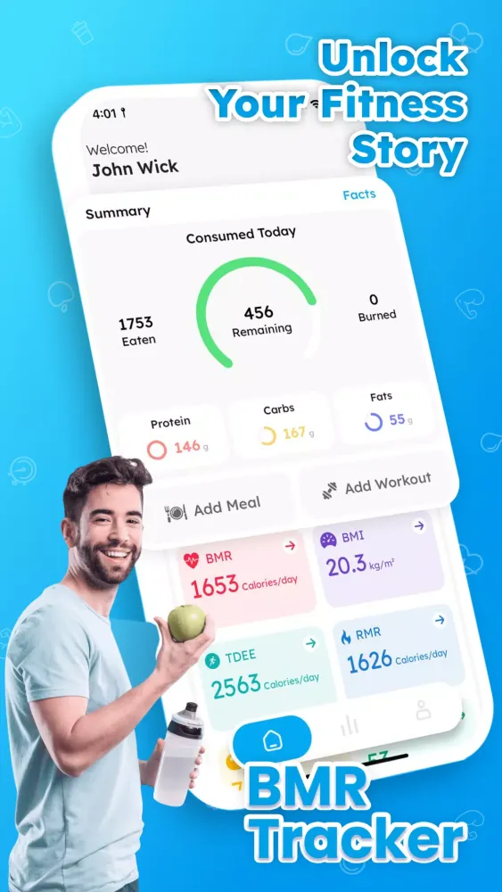 تصاویر Calculate BMI - BMR Calculator