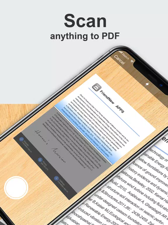 صور PDF Scanner - Camera Scanner iPad 