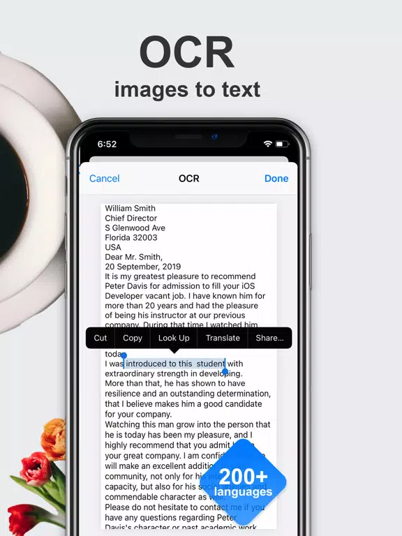 صور PDF Scanner - Camera Scanner iPad 