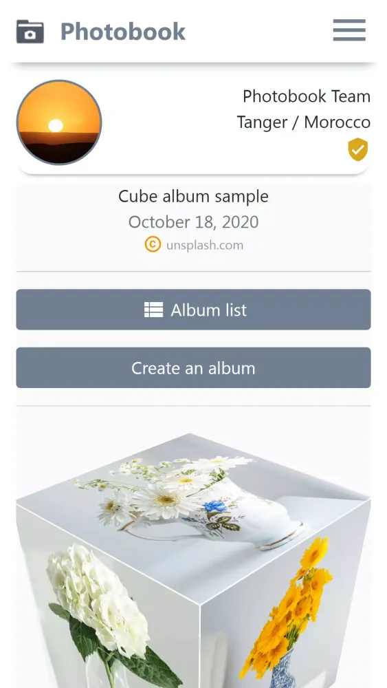 Photobook App Screenshots