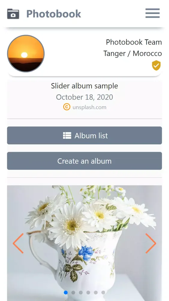 Photobook App Screenshots