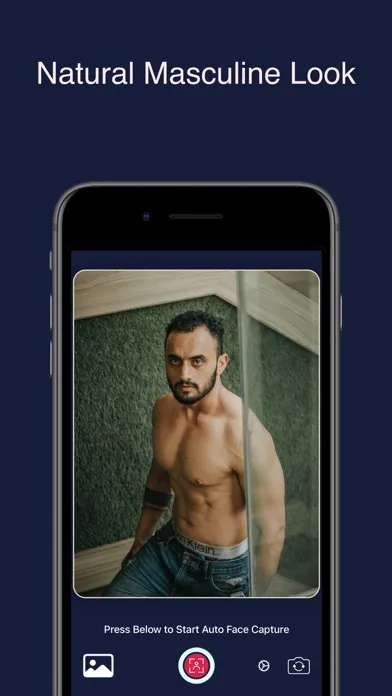 Ảnh chụp màn hình của Wingman Camera: Manly Selfies