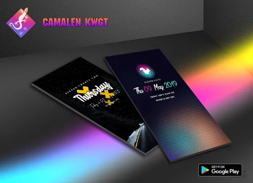 Ảnh chụp màn hình của Camaleón KWGT
